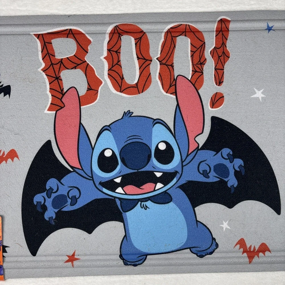 Disney Lilo & Stitch BOO Halloween Doormat 30
